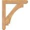 Ekena Millwork Imperial Craftsman Smooth Bracket w/ Offset Brace, Western Red Cedar, 5 1/2"W x 26"D x 30"H BKT0604X26X30IMP04SWR - alternate 4
